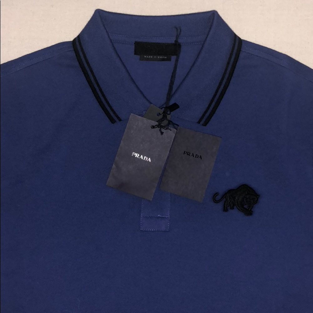 Prada Logo Polo